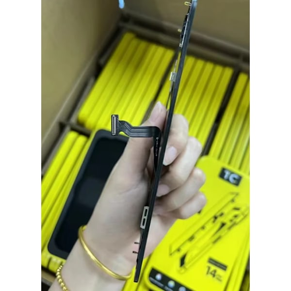ersättnings skärm för iphone 13 pro max svart