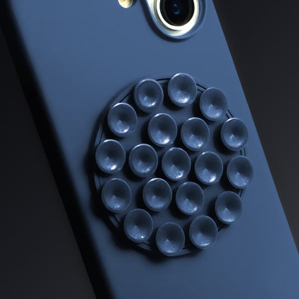 Silikon Stick skal för iPhone 17 Air blå