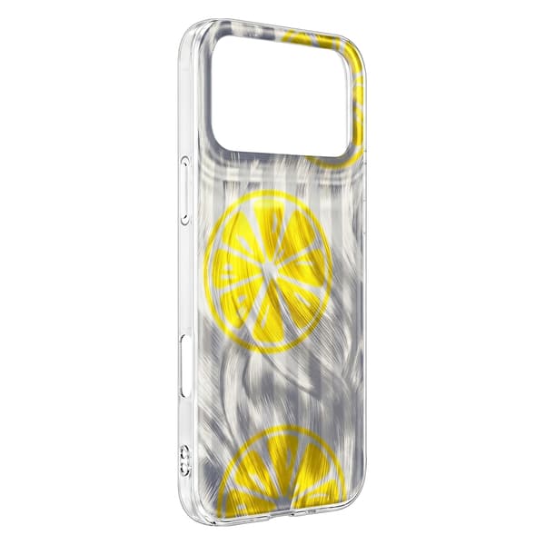 Ultra Trendigt Sommarfodral för iPhone 13 6,1\" citron