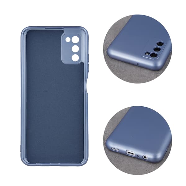 Metallicfodral för Samsung Galaxy A25 5G (global) ljusblått