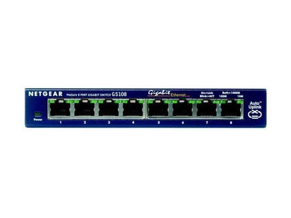 NETGEAR GS108 Switch 8-porte Gigabit