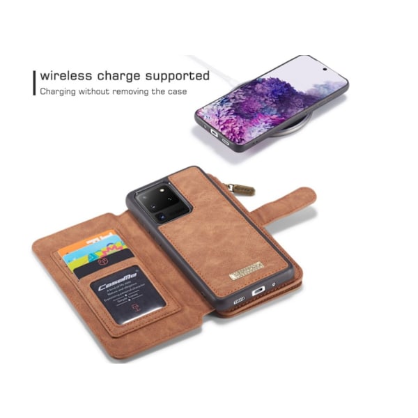 Läderfödral caseme 0018 för  iphone 12/12 pro brun brun