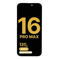 OLED-enhet för iPhone 16 Pro Max (Monterad: Mjuk) (120HZ)