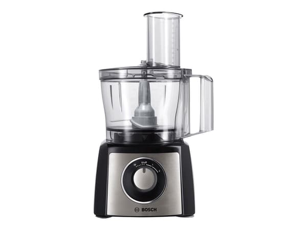 Bosch MultiTalent 3 MCM3501M Kökkenmaskine Börstet rustfrit stål/svart svart