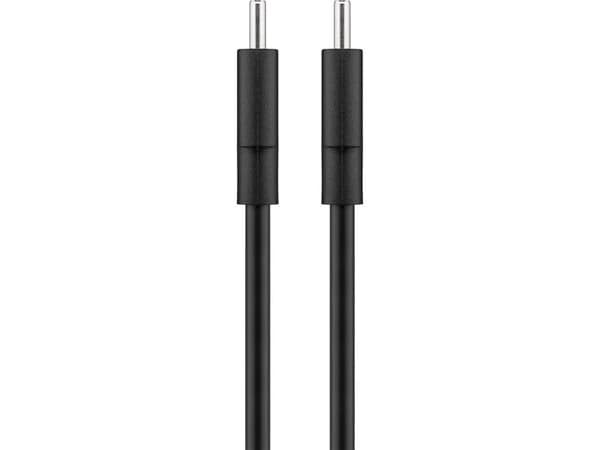 goobay USB 2.0 USB Type-C kabel 2m svart svart