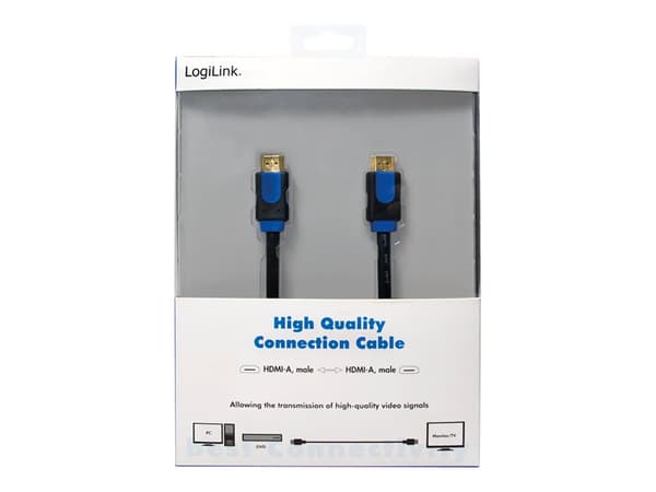 LogiLink HDMI-kabel med Ethernet 3m