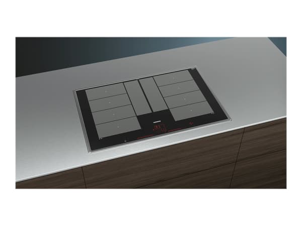 Siemens iQ700 EX845LYC1E Induktionskogeplade svart/rustfrit stål