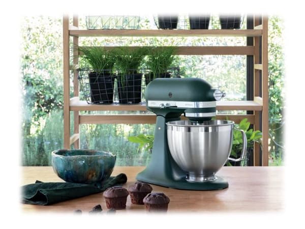 KitchenAid Artisan Premium 5KSM185PSEBK Kökkenmaskine svart stöbejern