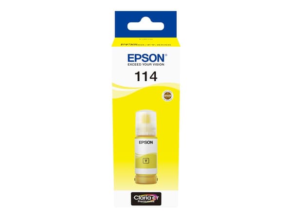 Epson 114 Gul 2300 sidor Bläkrefill C13T07B440 gul