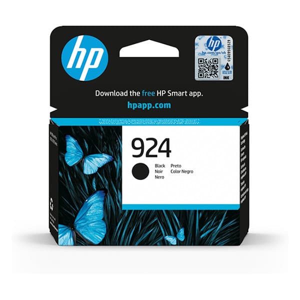 HP 924 svart 500 sidor bläck