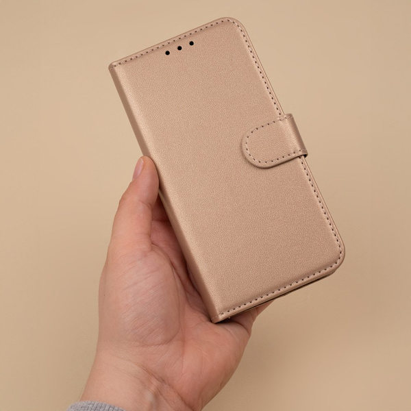 Smart Classic-fodral för Samsung A15 guld gold
