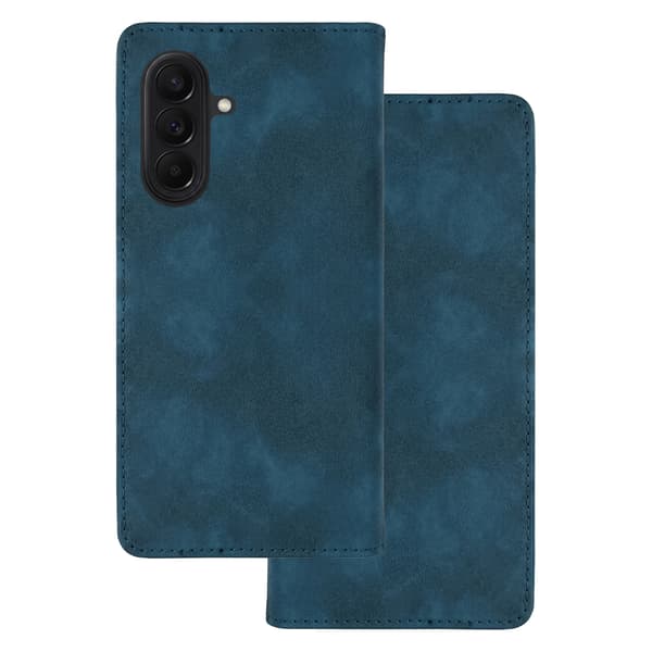 Smart Suede-fodral för Samsung Galaxy A27 5G marinblå blå