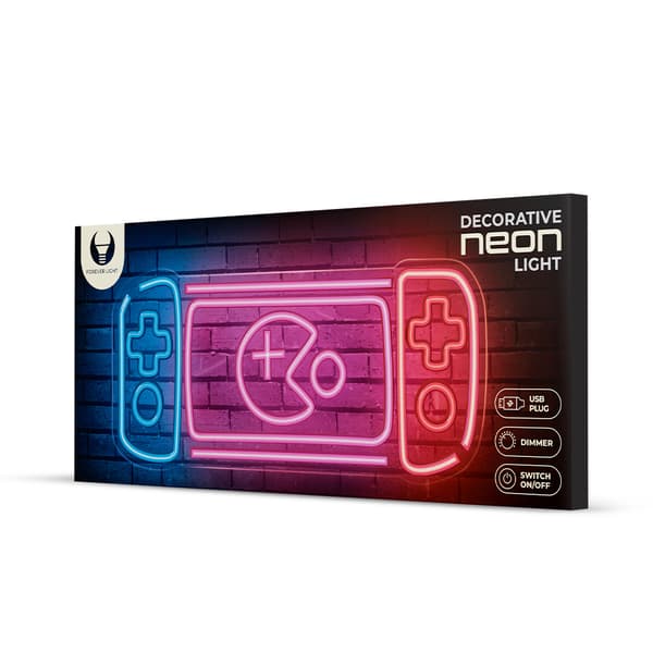Neon PLEXI LED SPELKONSOL flerfärgad FPNE27 Forever Light
