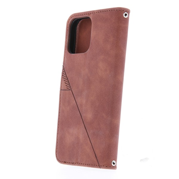 Smart Trendigt Porto fodral för iPhone 14 pro max  6,7" brunt brun