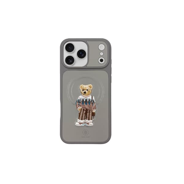 Zuck Bear Aristo skal till iPhone 17 Pro grå TTT
