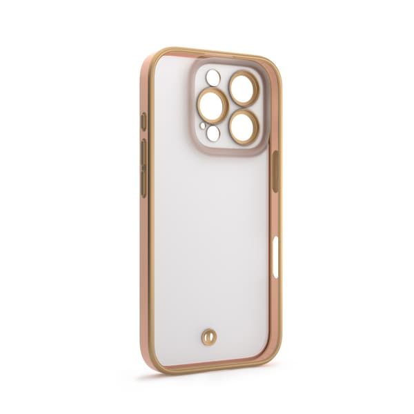 Silky Gold-fodral för iPhone 12 6,1\" rosa