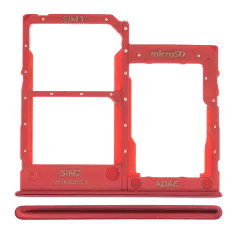 Dubbel SIM-kortshållare för Samsung Galaxy A41 (A415 / 2020) (Prism Crush Red)