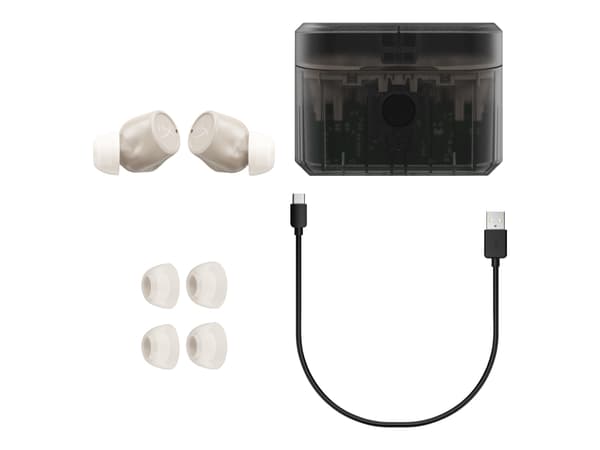 HyperX Cirro Buds Pro trådlös Ägte trådlös öretelefoner Beige beige