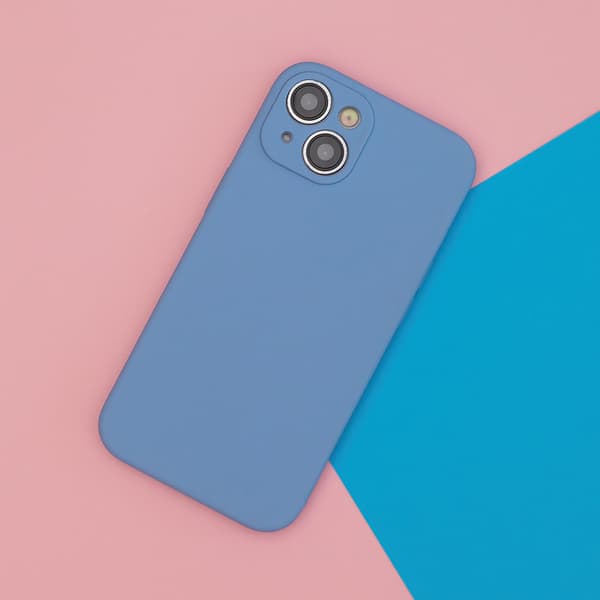 Mag Invisible-fodral för iPhone 14 Plus 6,7\" pastellblå