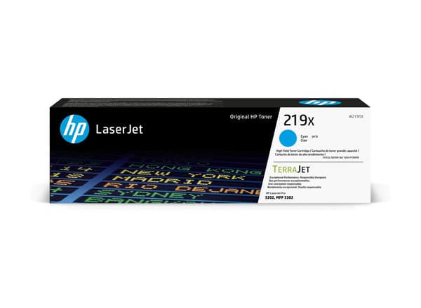 HP 219X Cyan 2500 sidor Toner