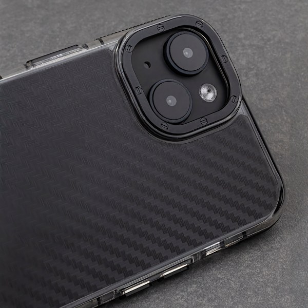 Acrylic Carbon Case for iPhone 16th / 17th Black