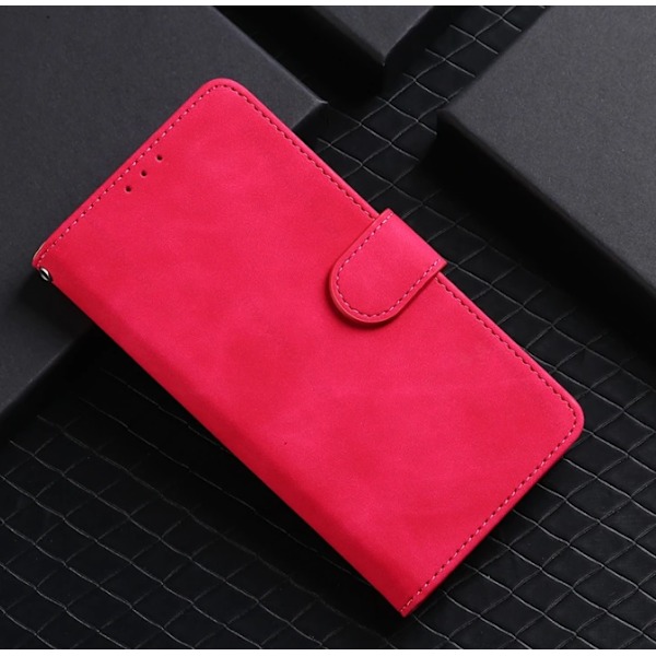 PU läder fodral för Nothingphone Phone 2 röd röd