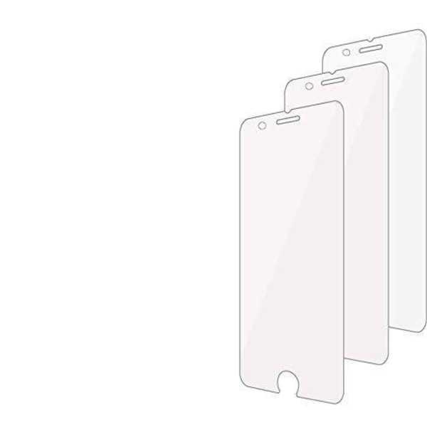 3 st Härdat glas för iphone 7/8 plus