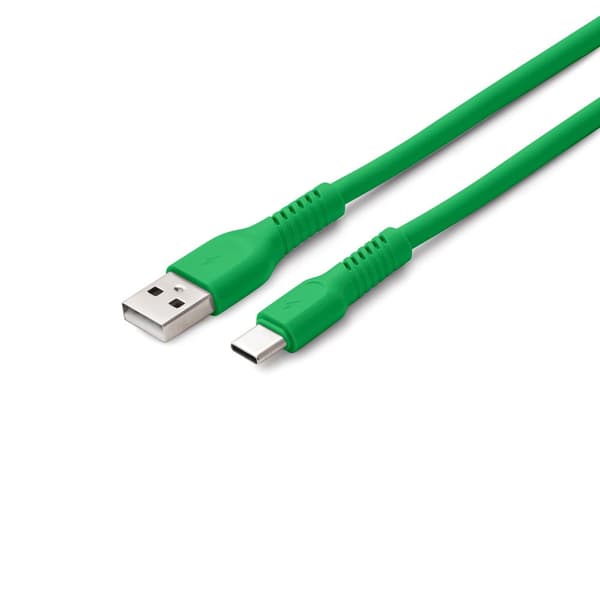COLORUM kabel USB-A - USB-C 1,8m 3A CK60-AC-04 xGreen grön