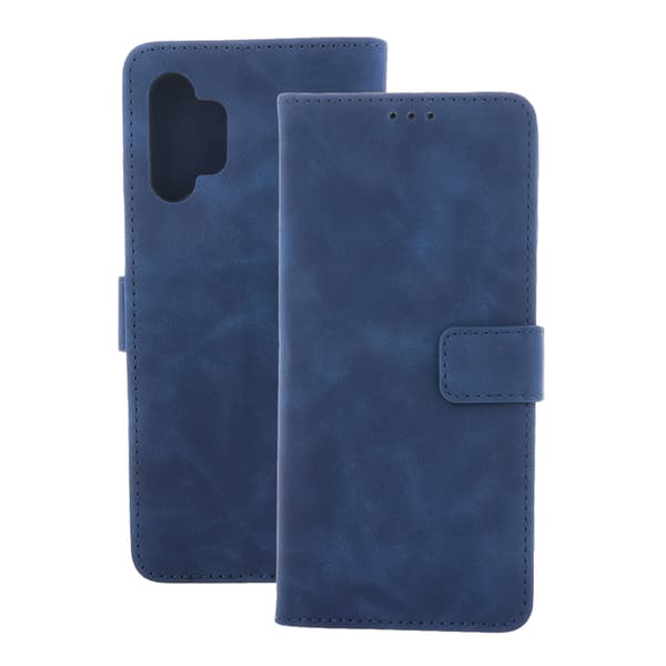 Smart Velvet-fodral för iPhone 16e / 17e marinblå