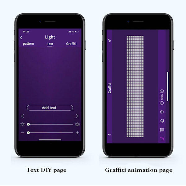 Bluetooth Appkontroll  Led Party Glasögon multi