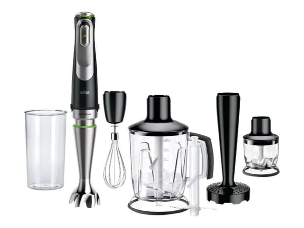Braun Multiquick 9 MQ 9147X Stavblender Premium svart/börstet rustfrit stål svart