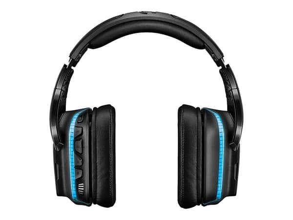 Logitech Gaming Headset G935 trådlös hörlurar svart Blå svart