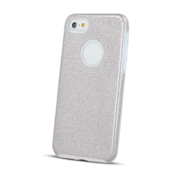Glitter 3in1 skal för iPhone 16e / 17e silver