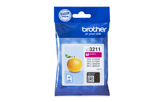 Brother LC 3211BK svart 200 sidor bläck svart