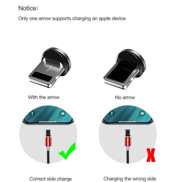 CaseME magnet laddare USB-C blå