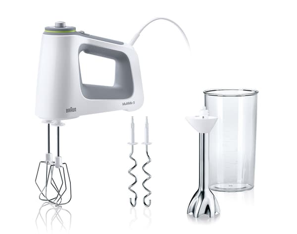 Braun MultiMix 5 HM 5137 WH Håndmixer 750W vit/grå