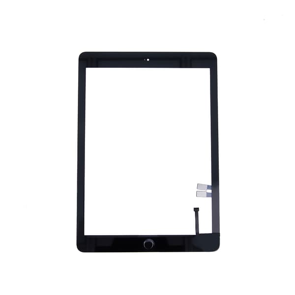 Pekskärm för iPad 6 2018 komplett frontset svart svart