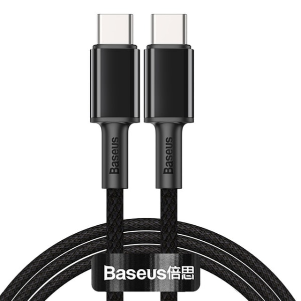 Baseus 100W USB Type C till USB C PD-kabel Snabbladdning USB C svart