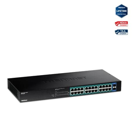 TRENDnet TPE TG262 Switch 26-porte Gigabit PoE+