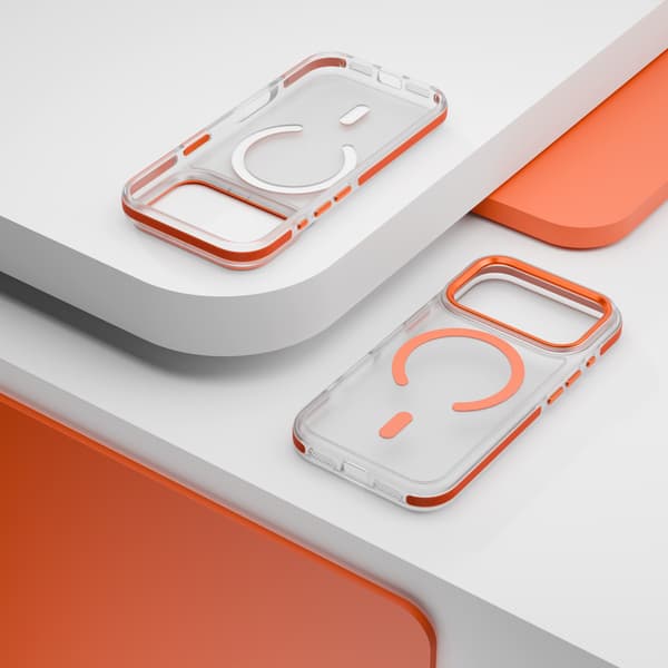 Etteri Icy Mag skal för iPhone 16 Pro orange orange