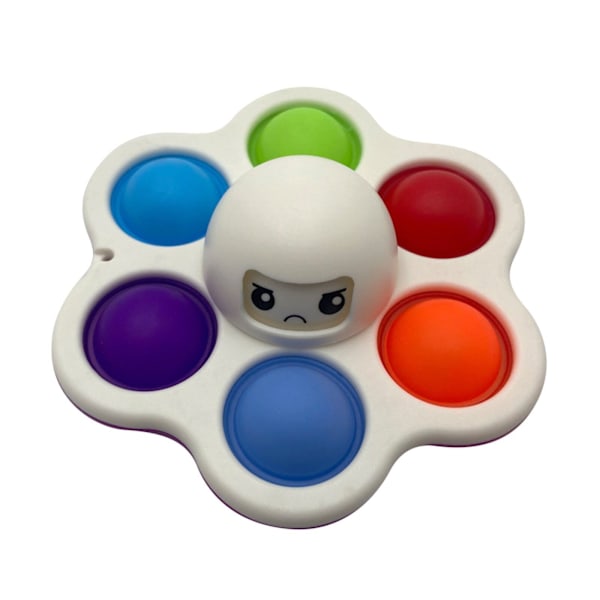 Fidget pressbubbla  ansiktsförändrande lila lila