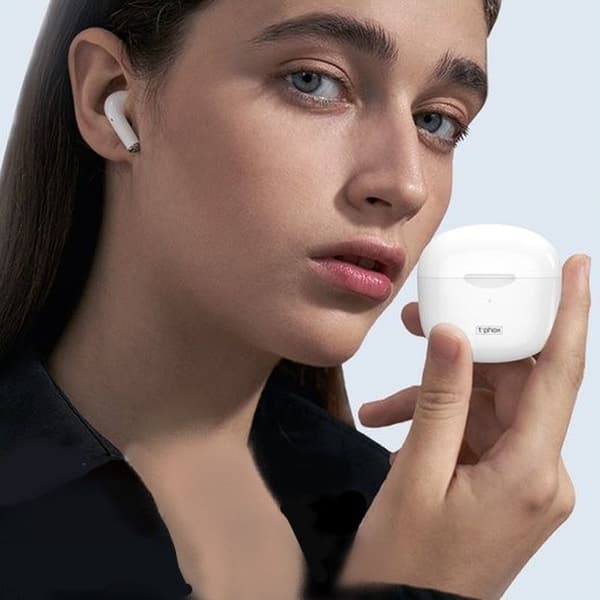 TWS BLUETOOTH HEADSET T-PHOX TWS-10 blå