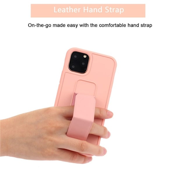 Handrem Metall stativfodral för iphone 13 mini blå blå