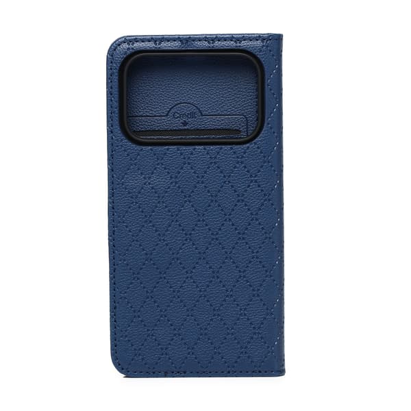 Smart Caro fodral för Honor 600 / Honor 600 Pro marinblå blå