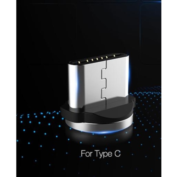 Magnetkabel för USB-C Snabb Laddning|silver