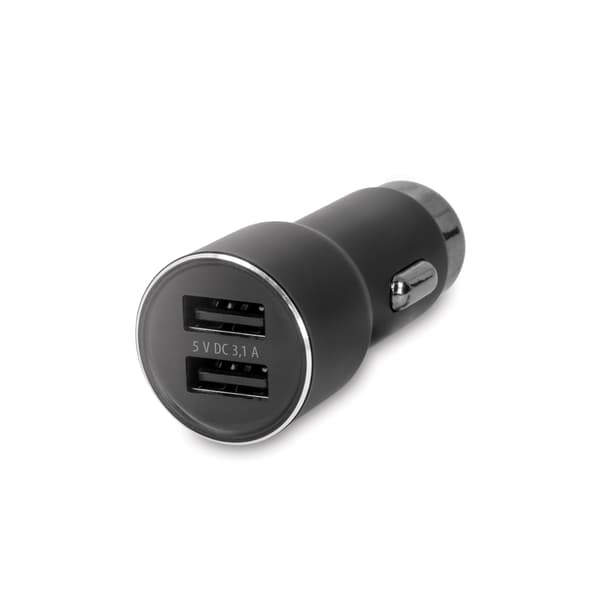 Forever CC-04 billaddare 2x USB 3.1A svart
