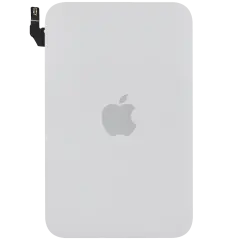 Baksida i glas med MagSafe-magnet och NFC för iPhone 17 Pro Max (Begagnad OEM-del: Klass B) (Silver) silver