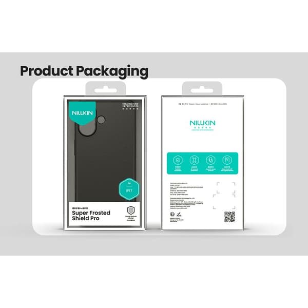 NILLKIN SUPER SHIELD PRO IPHONE 17 svart svart