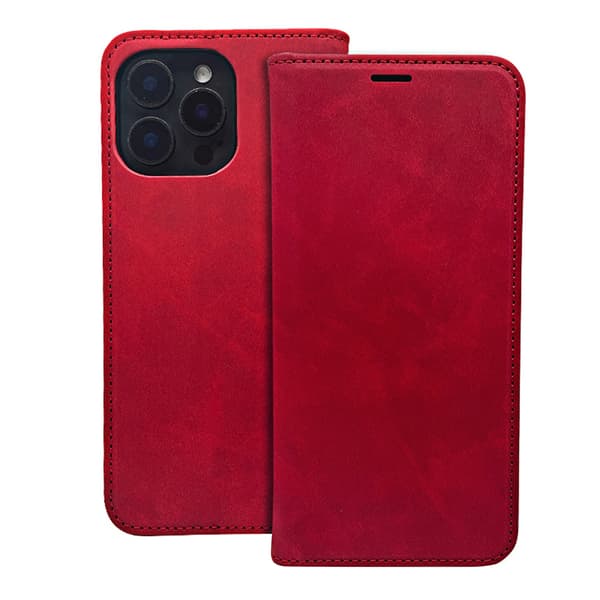 Smart mockafodral för iPhone 16e / 17e röd