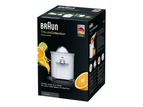 Braun Tribute Collection CJ 3050 Citruspresser vit